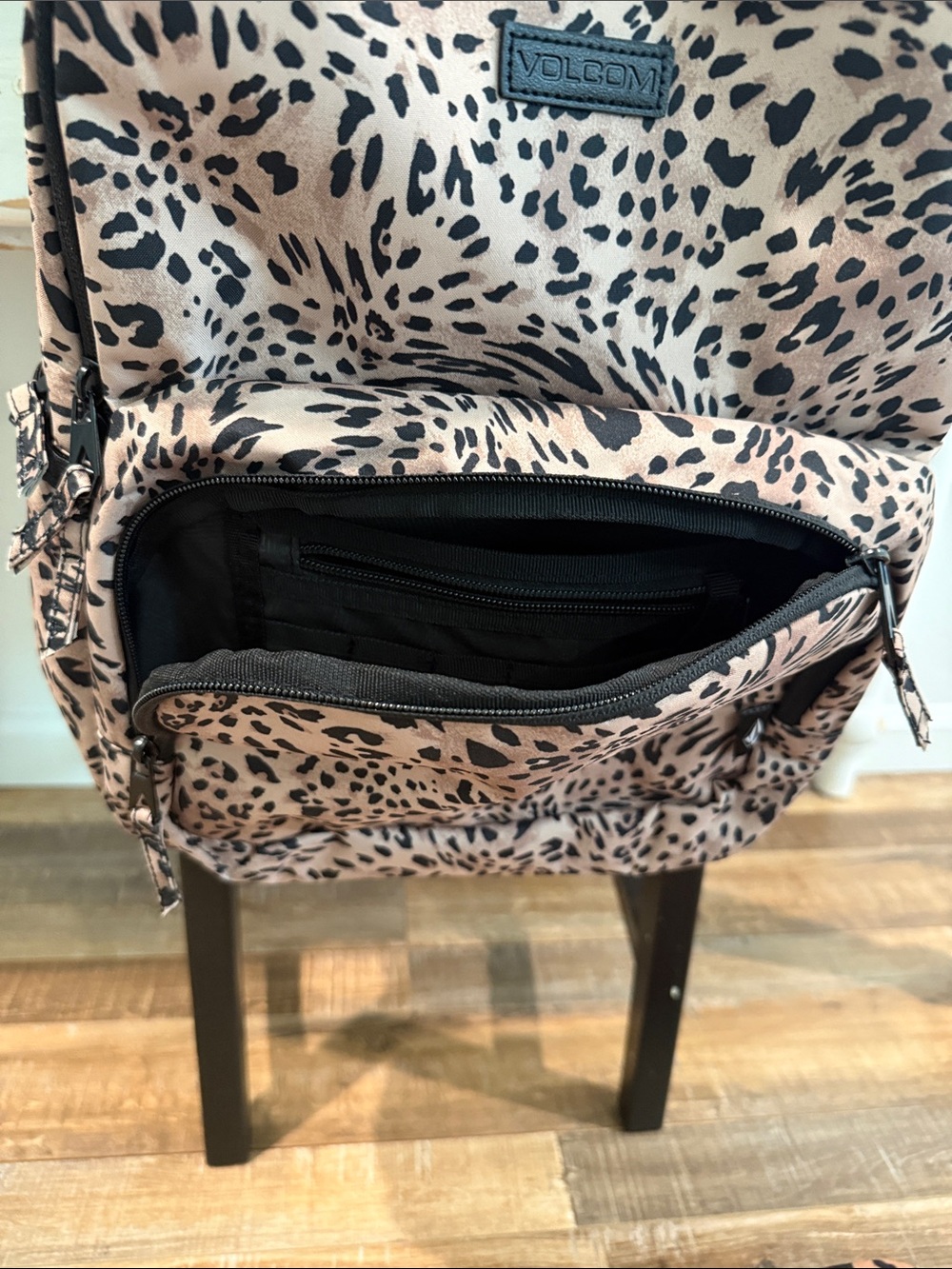 Volcom Leopard-Print Backpack - Picture 3 of 9